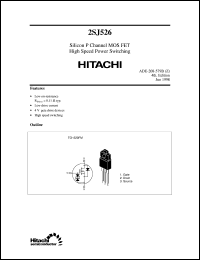 Click here to download 2SJ526 Datasheet