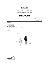 Click here to download 2SK3209 Datasheet