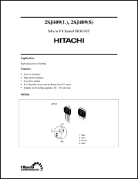 Click here to download 2SJ409(L) Datasheet