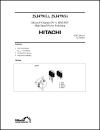 Click here to download 2SJ479(L) Datasheet