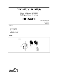 Click here to download 2SK2957 Datasheet