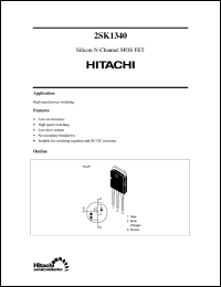 Click here to download 2SK1340 Datasheet