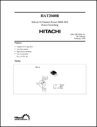 Click here to download HAT2040R Datasheet