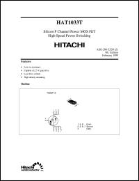 Click here to download HAT1033T Datasheet