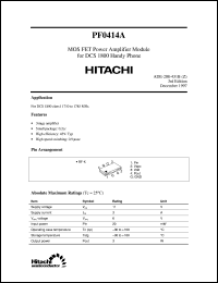 Click here to download PF0414A Datasheet