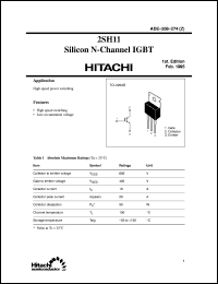 Click here to download 2SH11 Datasheet