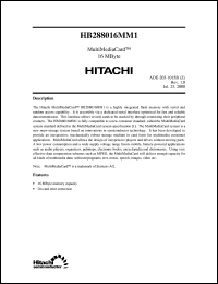 Click here to download HB288016MM1 Datasheet