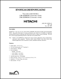 Click here to download HN58X24128FPI Datasheet
