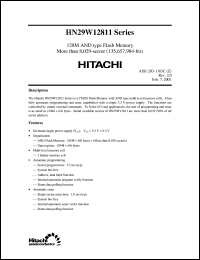 Click here to download HN29W12811T-60 Datasheet