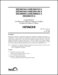 Click here to download HB288192C6 Datasheet