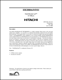 Click here to download HB288064MM1 Datasheet