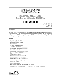 Click here to download HN58C256 Datasheet