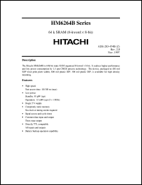 Click here to download HM6264BLFP-10LT Datasheet