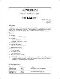 Click here to download HM9264BLFP-10 Datasheet