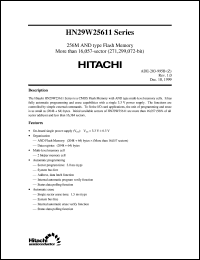 Click here to download HN29W25611T-50 Datasheet