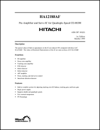 Click here to download HA12188 Datasheet