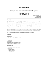 Click here to download HD155101BF Datasheet