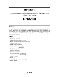 Click here to download HD66130T Datasheet
