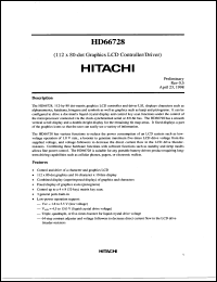 Click here to download HCD66728A05 Datasheet