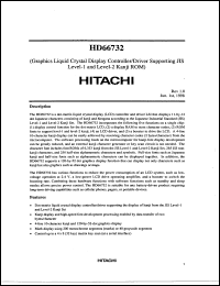 Click here to download HD66732 Datasheet