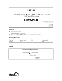 Click here to download 1SS286 Datasheet