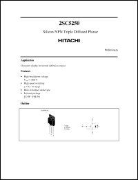 Click here to download 2SC5250 Datasheet