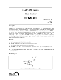 Click here to download HA17431PA Datasheet
