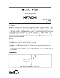 Click here to download HA17431PNAJ Datasheet