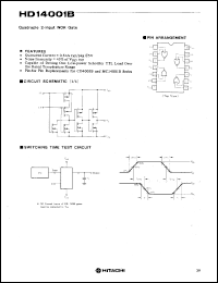 Click here to download HD14001B Datasheet