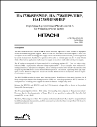 Click here to download HA17384SRP Datasheet