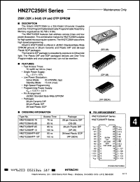 Click here to download HN27C256HP-10 Datasheet