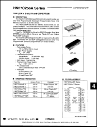 Click here to download HN27C256AFP-15T Datasheet