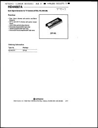 Click here to download HD44007A Datasheet