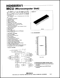 Click here to download HD6805V1 Datasheet