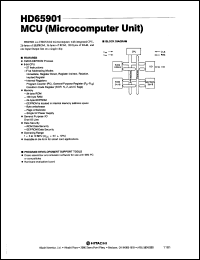 Click here to download HD65901 Datasheet