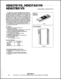 Click here to download HD637A01V0 Datasheet