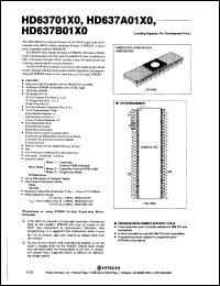 Click here to download HD637A01X0C Datasheet