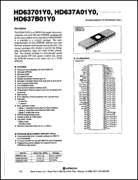 Click here to download HD63701Y0C Datasheet