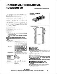 Click here to download HD63705V0C Datasheet