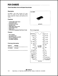Click here to download HA13480S Datasheet