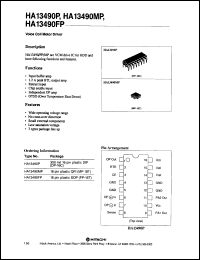 Click here to download HA13490FP Datasheet