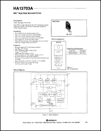 Click here to download HA13703A Datasheet