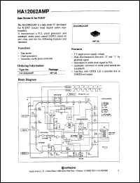 Click here to download HA12062AMP Datasheet