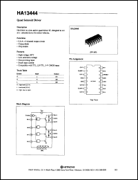 Click here to download HA13444 Datasheet