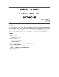 Click here to download HM628512ALTT-7SL Datasheet
