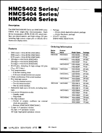 Click here to download HD614081S Datasheet
