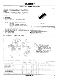 Click here to download HA1397 Datasheet