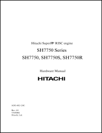 Click here to download HD6417750RF200 Datasheet