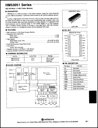 Click here to download HM53051P-45 Datasheet