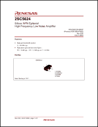 Click here to download 2SC5624 Datasheet